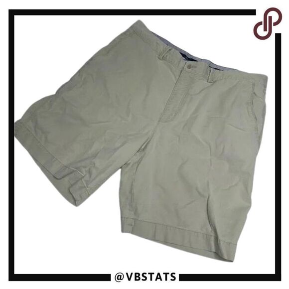 Tommy Bahama Size 36W x 8.5" IS Light Cream Khaki Luxury Shorts - Picture 1 of 7